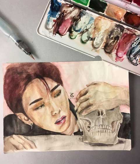 Kihyun from Monsta X by Patrizia Falk